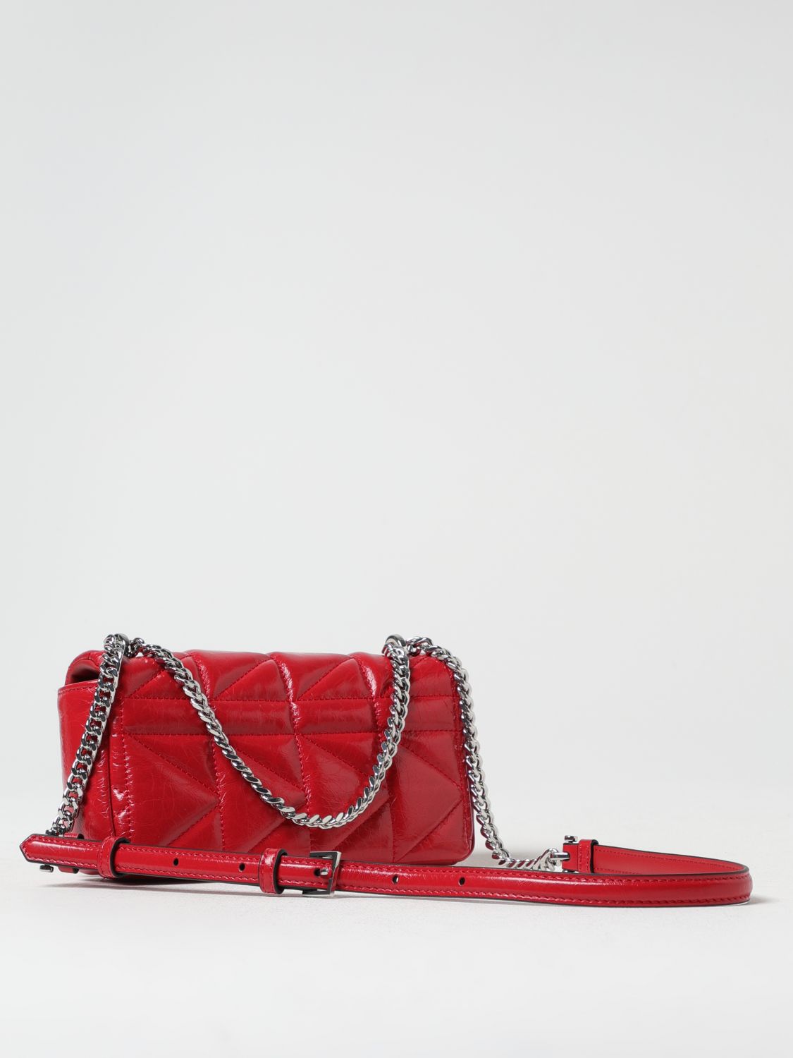 KARL LAGERFELD MINI BAG: Crossbody bags woman Karl Lagerfeld, Red - Img 2