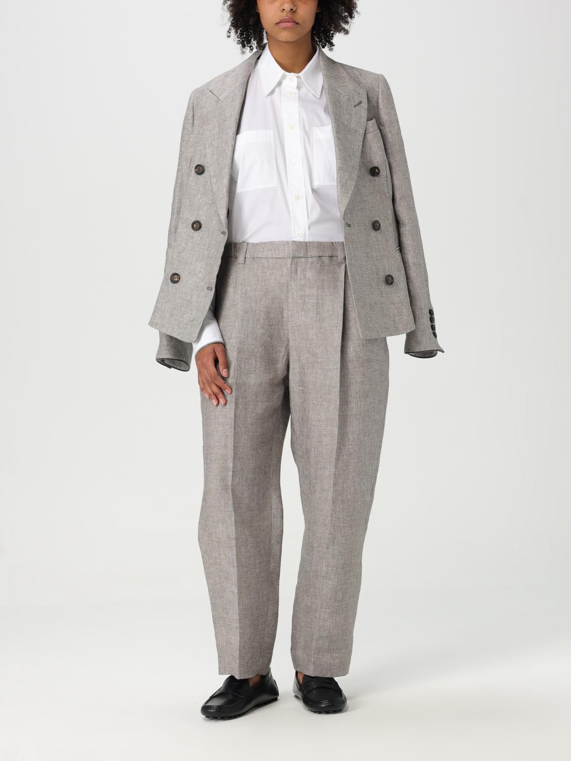 BRUNELLO CUCINELLI トップス: トップス レディース Brunello Cucinelli, ホワイト - Img 2