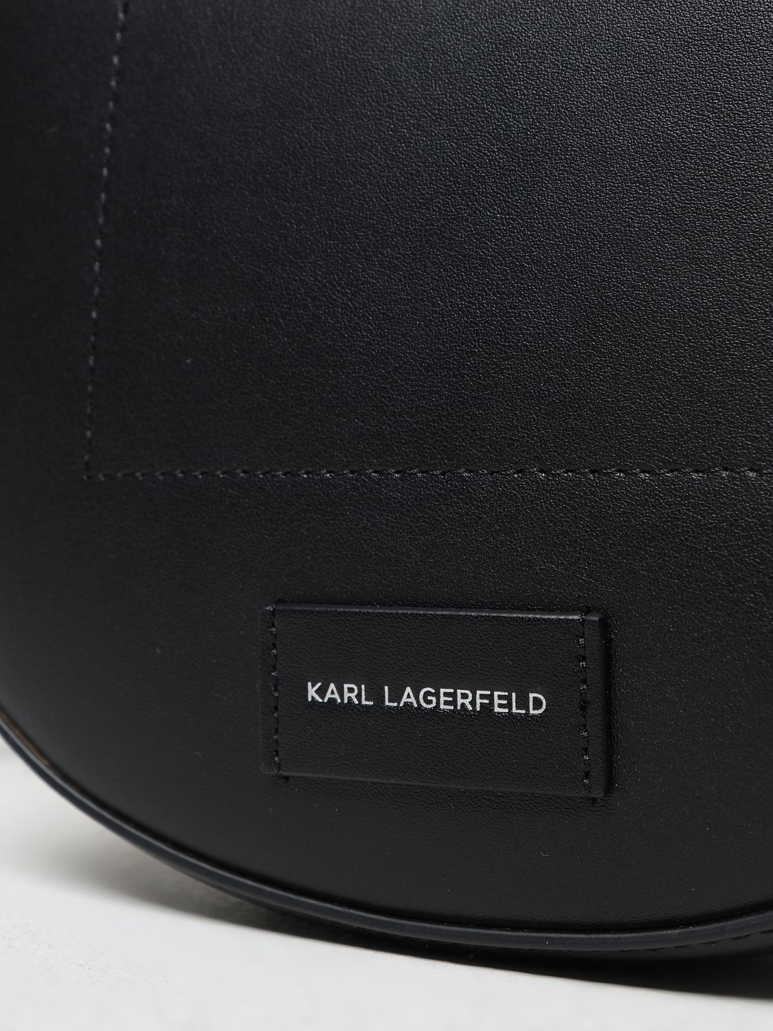 KARL LAGERFELD MINI BAG: Shoulder bag woman Karl Lagerfeld, Black - Img 3