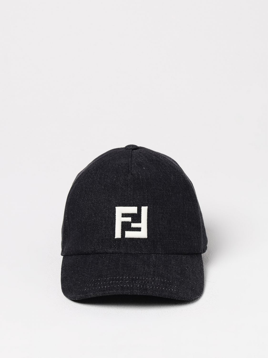 FENDI HAT: Hat men Fendi, Black - Img 2