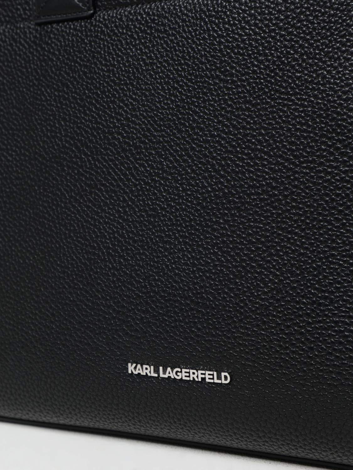 KARL LAGERFELD TOTE BAGS: Tote bags woman Karl Lagerfeld, Black - Img 3