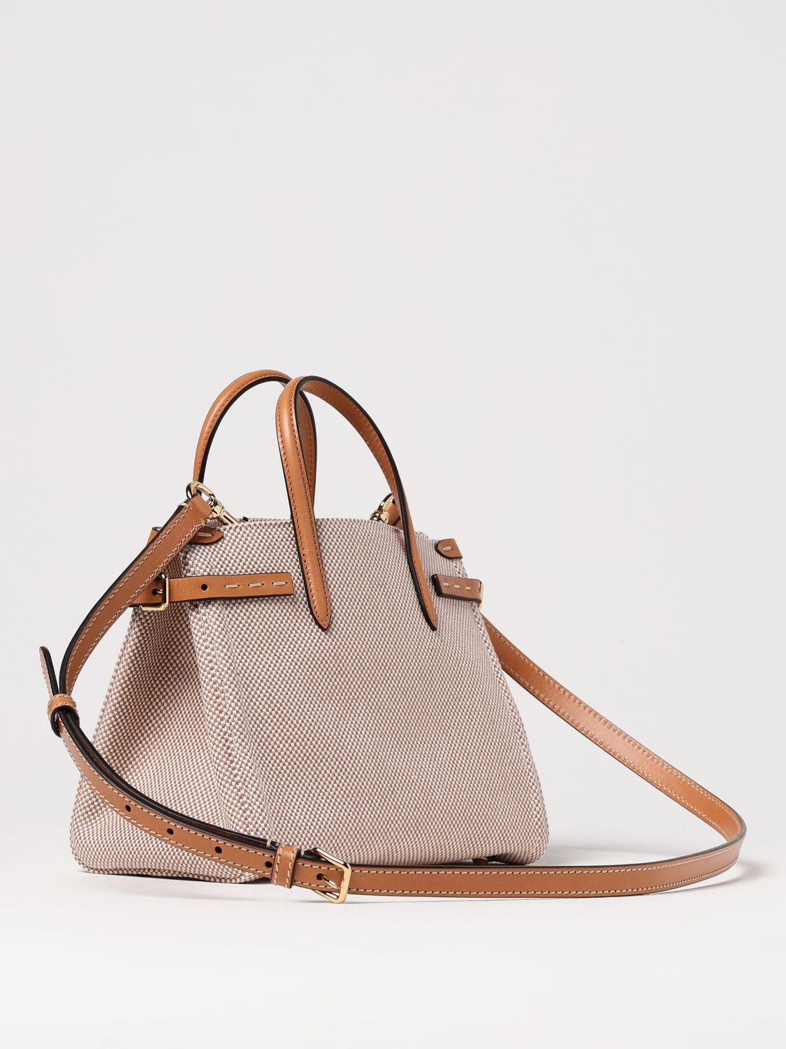 VALENTINO GARAVANI MINI-TASCHE: Schultertasche damen Valentino Garavani, Natural - Img 3