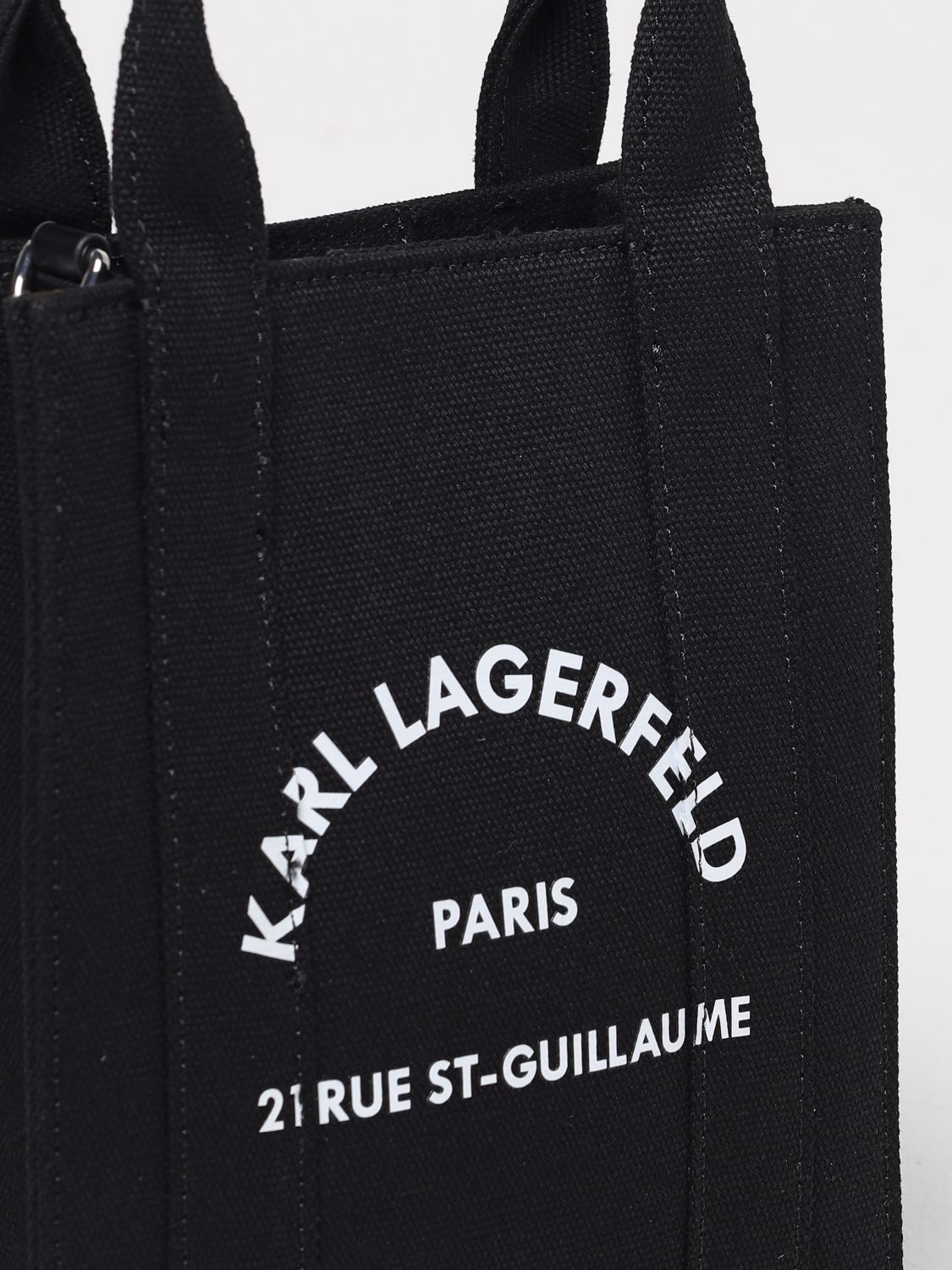 KARL LAGERFELD ミニバッグ: トートバッグ レディース Karl Lagerfeld, ブラック - Img 3