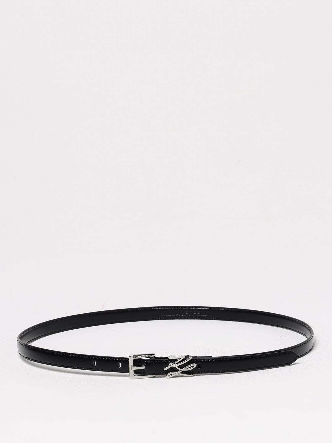 KARL LAGERFELD BELT: Belt woman Karl Lagerfeld, Black - Img 1