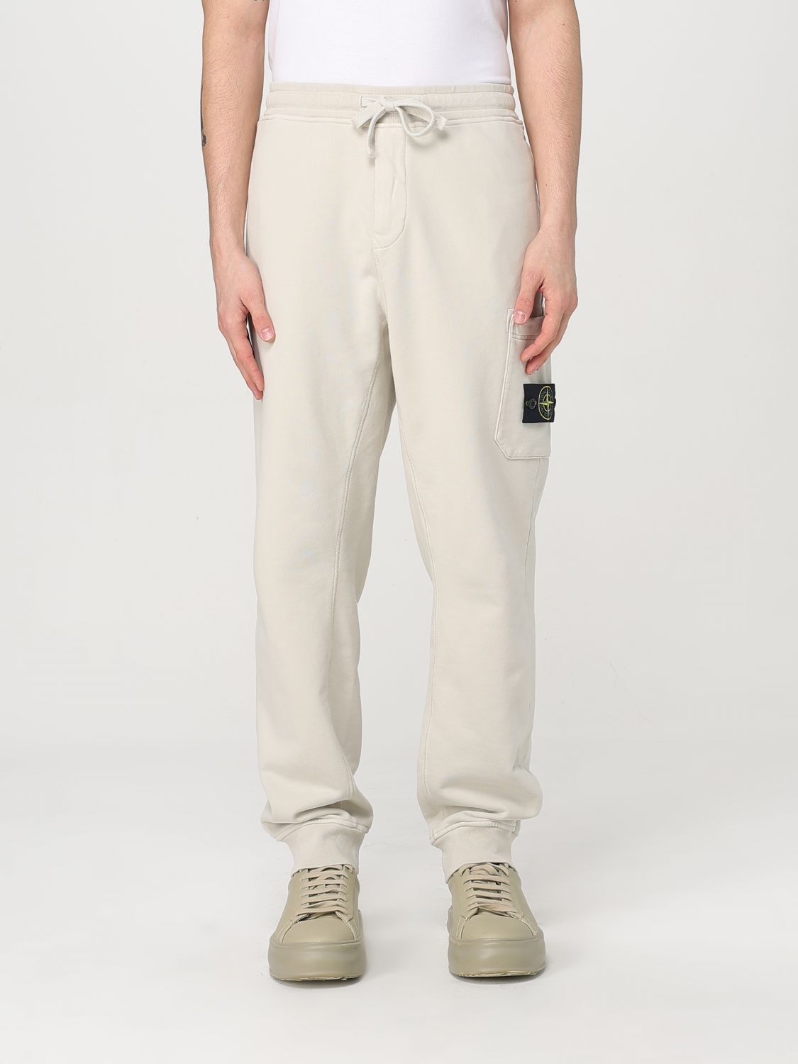 STONE ISLAND PANTALÓN: Pantalón hombre Stone Island, Beige - Img 1