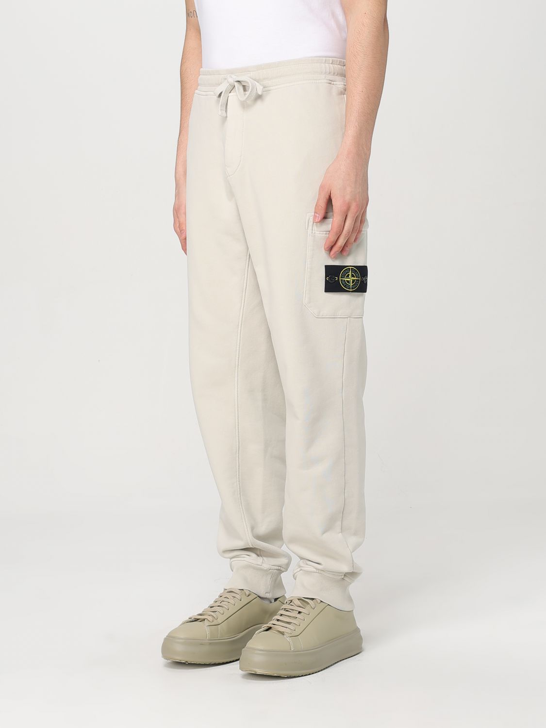 STONE ISLAND PANTALÓN: Pantalón hombre Stone Island, Beige - Img 4