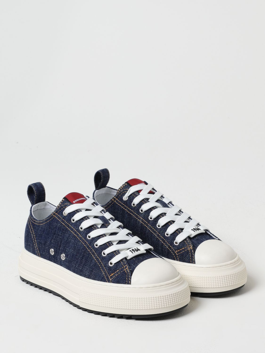 DSQUARED2 SNEAKERS: Sneakers men Dsquared2, Blue - Img 2