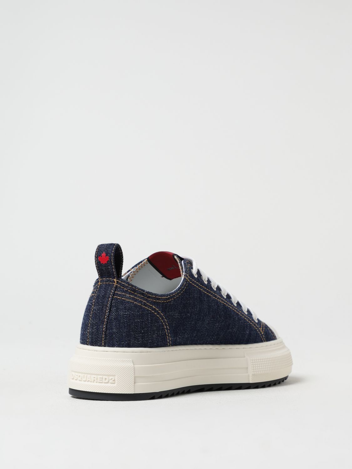 DSQUARED2 SNEAKERS: Sneakers men Dsquared2, Blue - Img 3