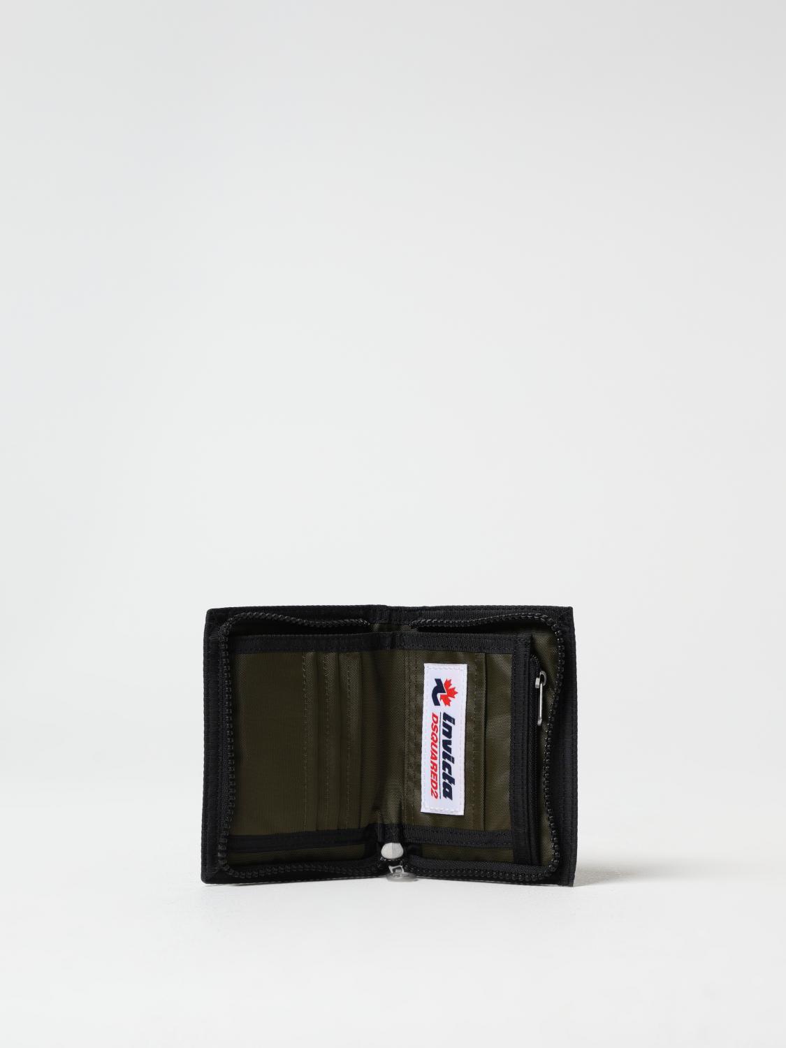 DSQUARED2 WALLET: Wallet men Dsquared2, Green - Img 2