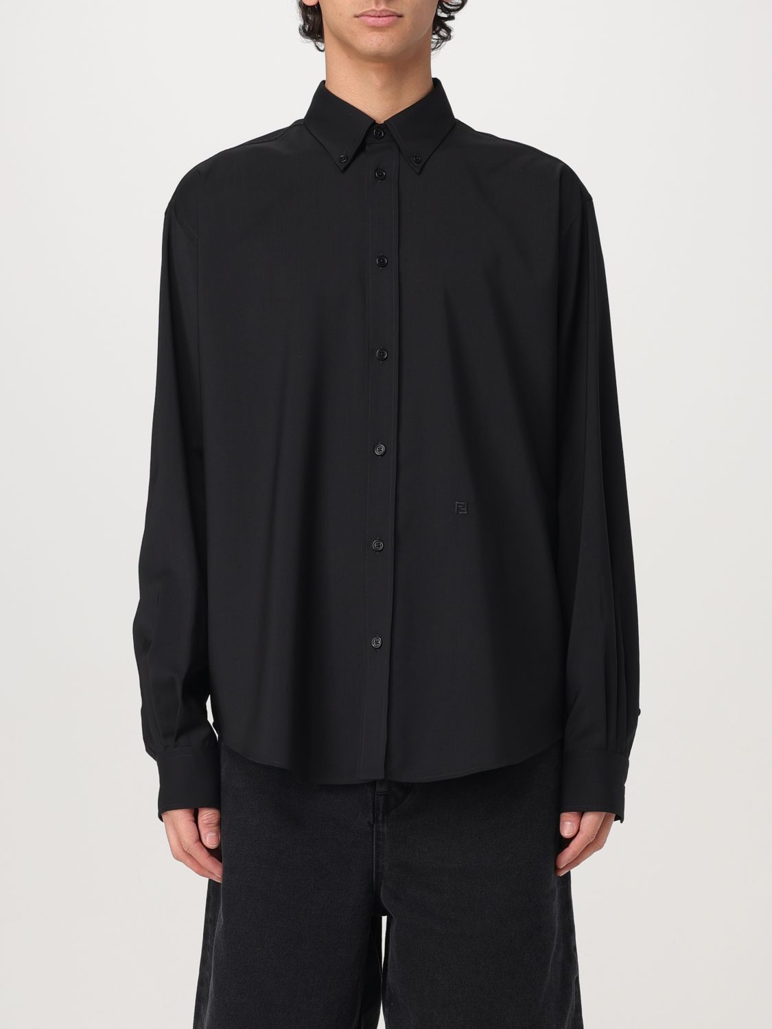 FENDI SHIRT: Sweater men Fendi, Black - Img 1