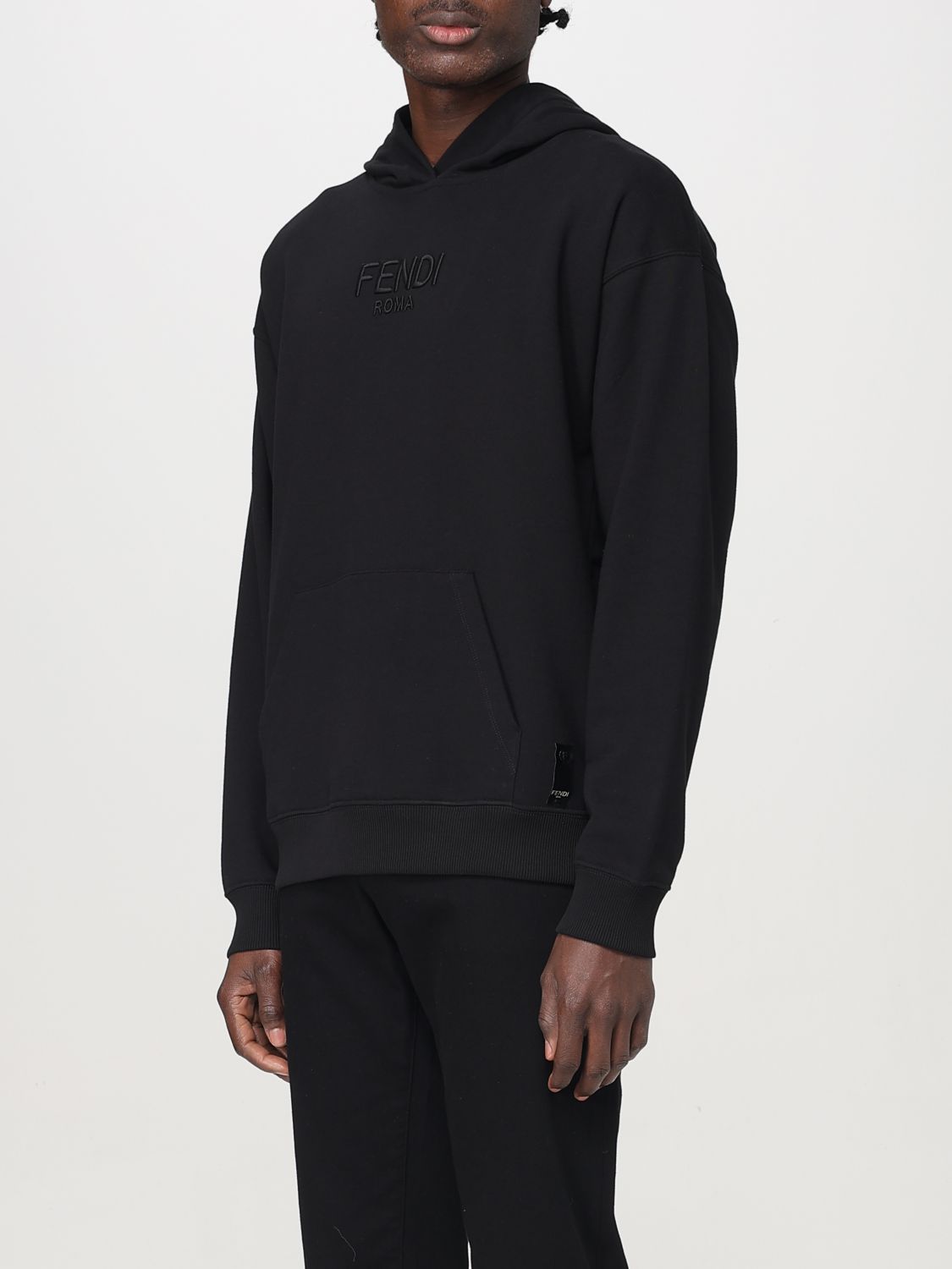 FENDI SWEATSHIRT: Sweatshirt men Fendi, Black - Img 4