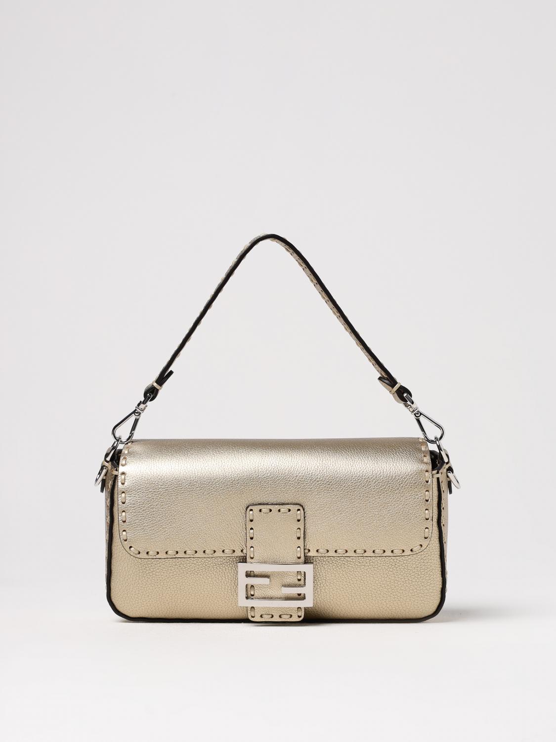 FENDI SHOULDER BAG: Shoulder bag woman Fendi, White - Img 1