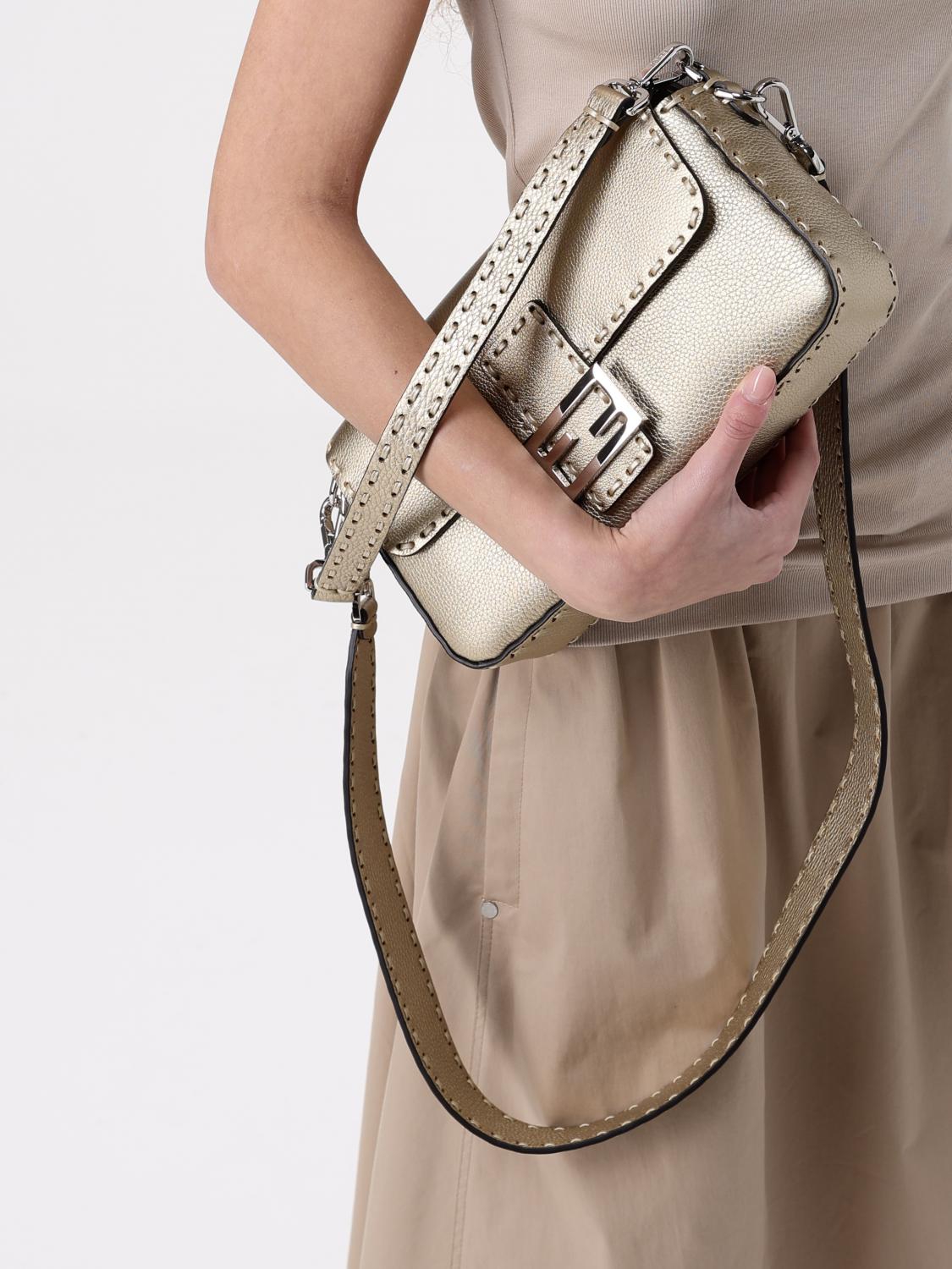 FENDI SHOULDER BAG: Shoulder bag woman Fendi, White - Img 2