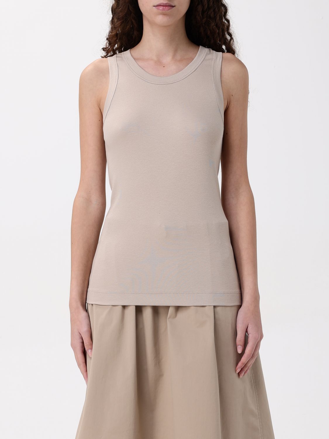 BRUNELLO CUCINELLI TOP: Top woman Brunello Cucinelli, Beige - Img 1