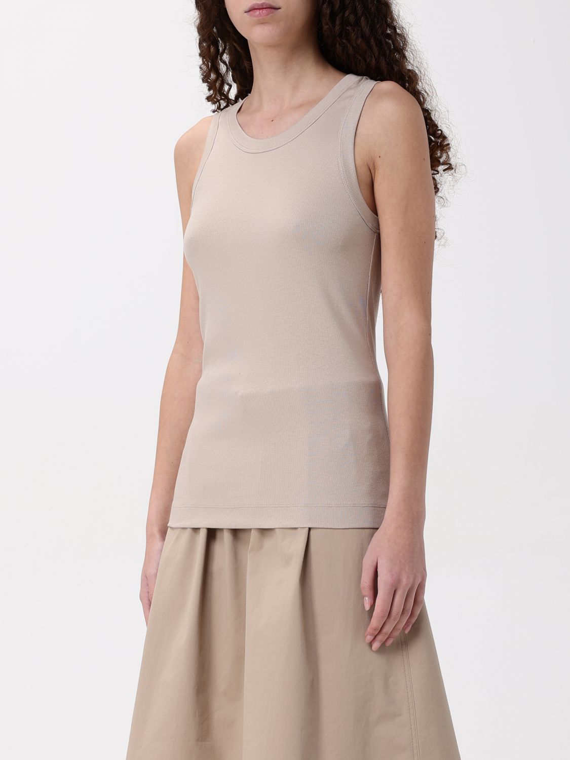 BRUNELLO CUCINELLI TOP: Top woman Brunello Cucinelli, Beige - Img 4