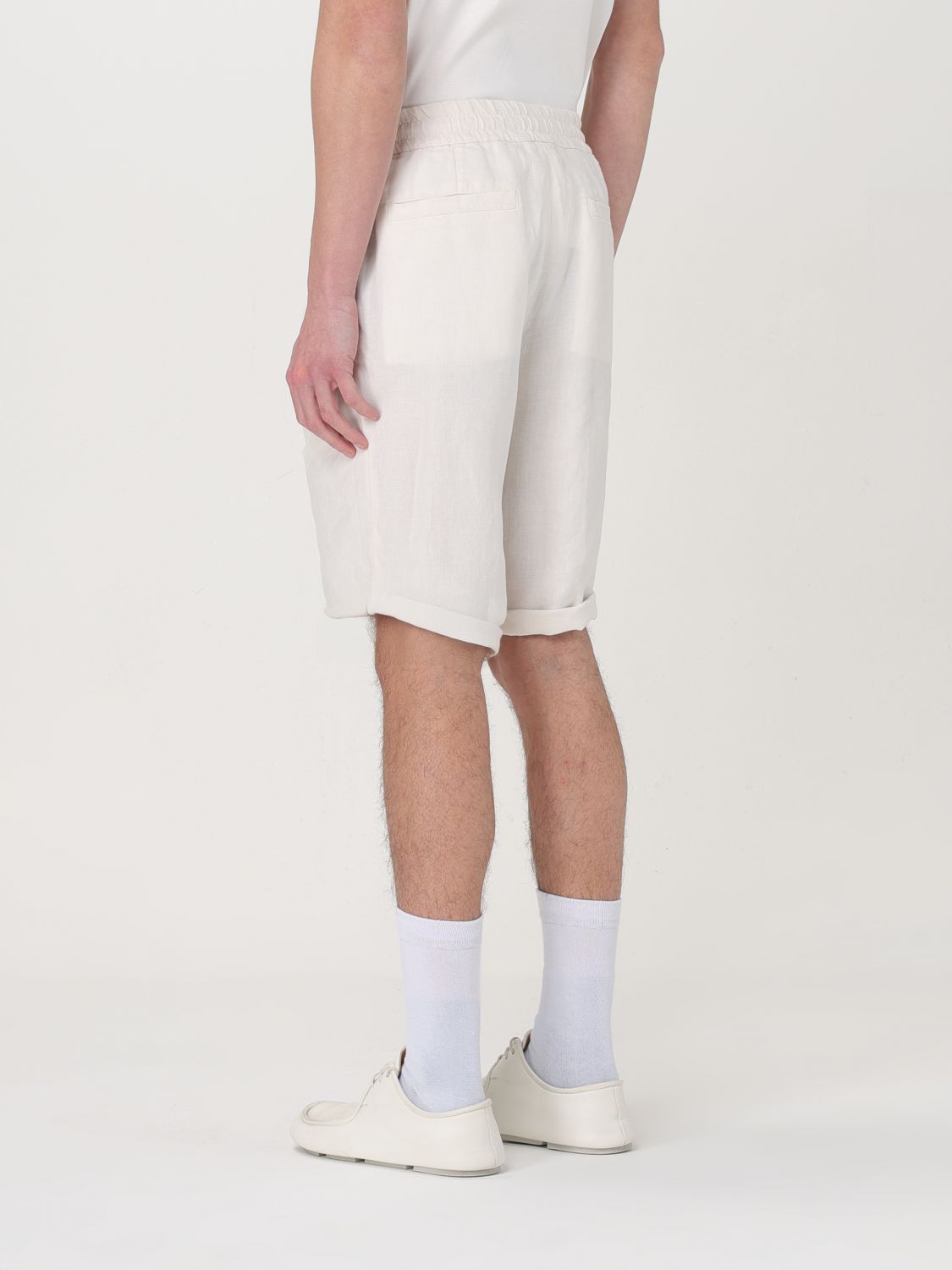 BRUNELLO CUCINELLI SHORT: Short men Brunello Cucinelli, White - Img 3