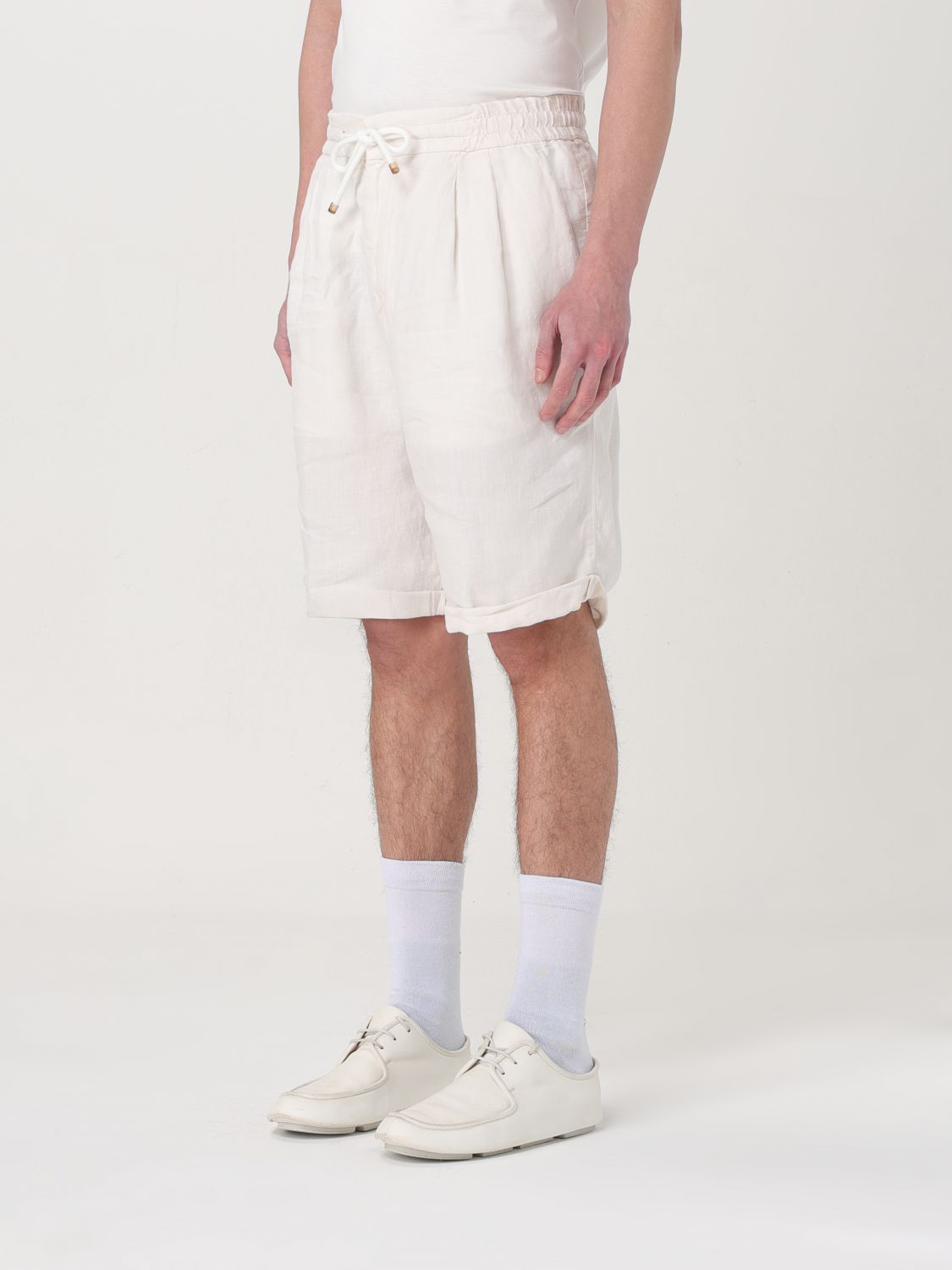 BRUNELLO CUCINELLI SHORT: Short men Brunello Cucinelli, White - Img 4