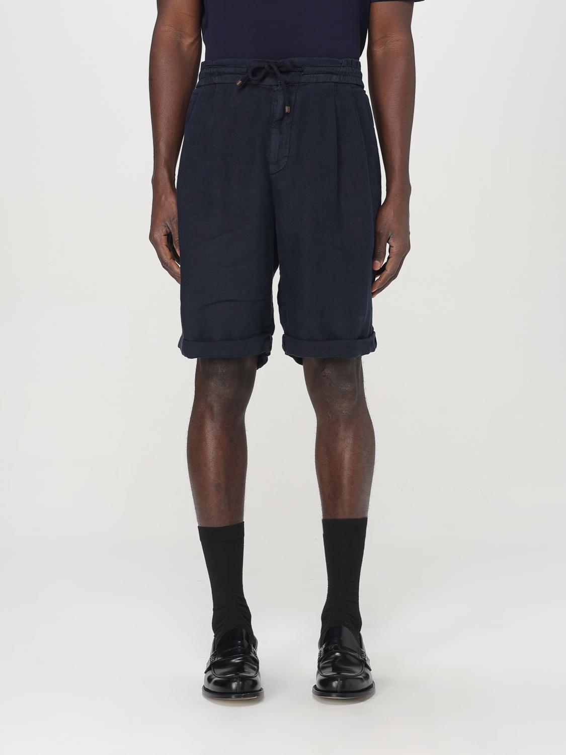 BRUNELLO CUCINELLI SHORT: Short men Brunello Cucinelli, Blue - Img 1