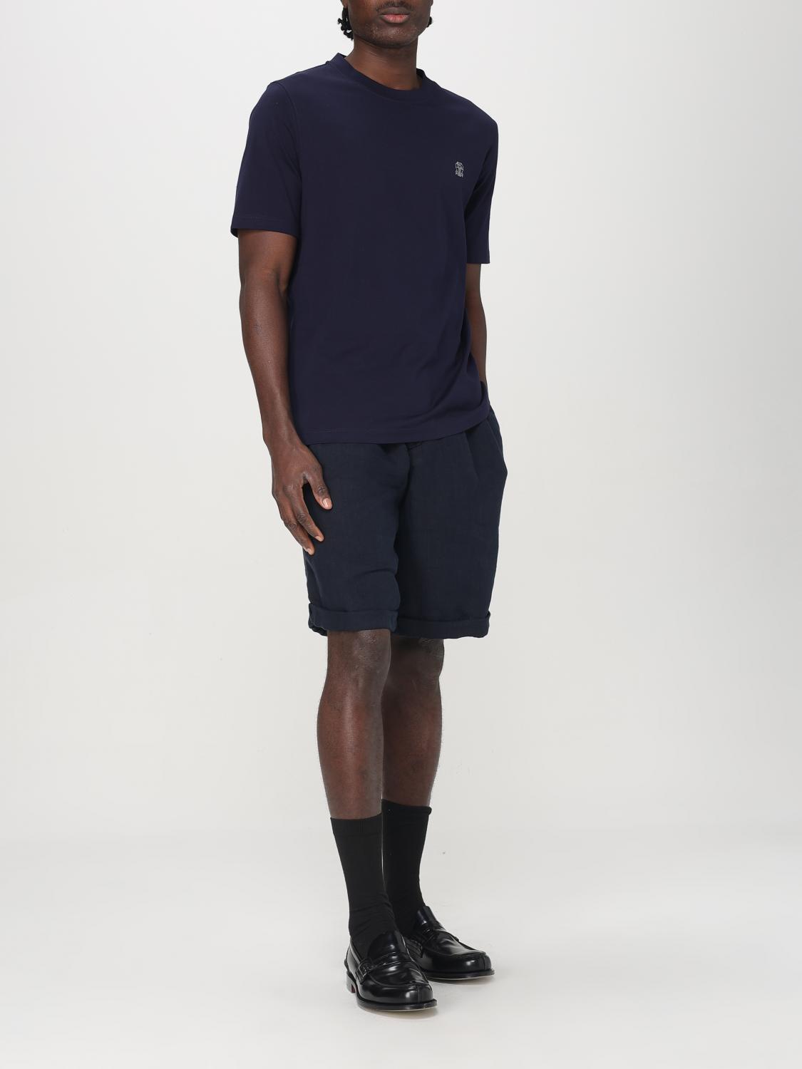 BRUNELLO CUCINELLI SHORT: Short men Brunello Cucinelli, Blue - Img 2