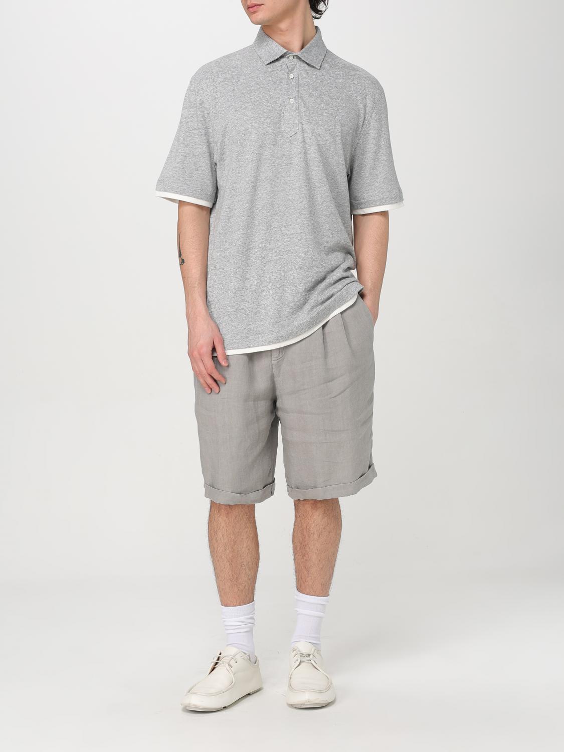 BRUNELLO CUCINELLI SHORT: Short men Brunello Cucinelli, Grey - Img 2