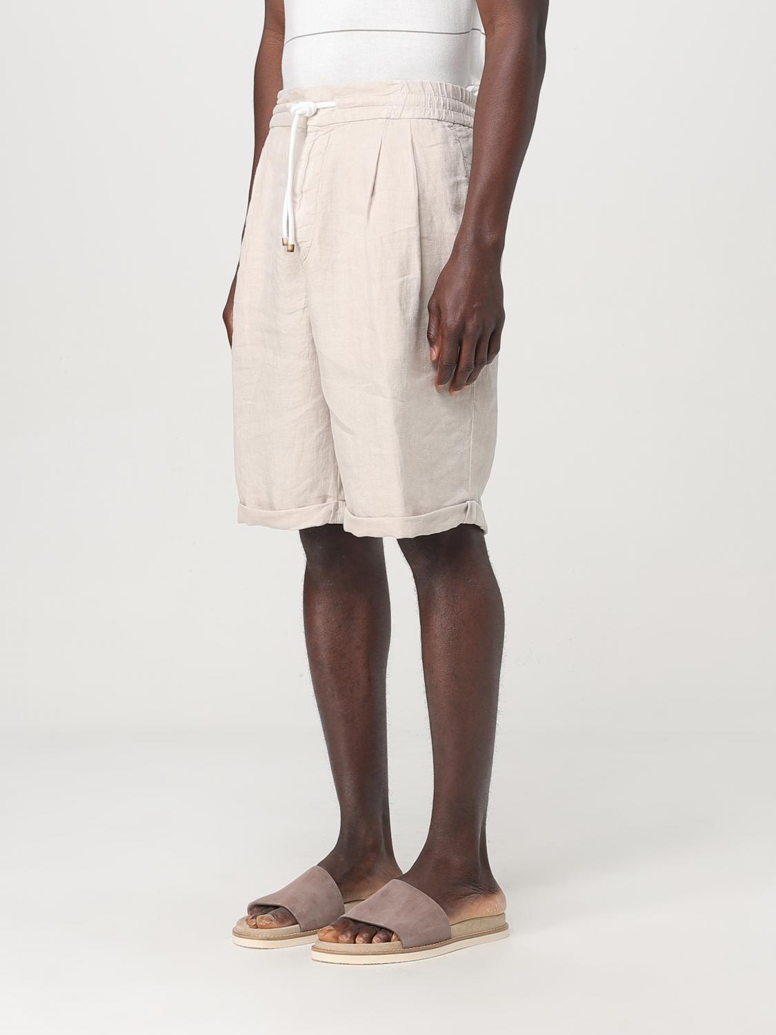 BRUNELLO CUCINELLI SHORT: Short men Brunello Cucinelli, Beige - Img 4