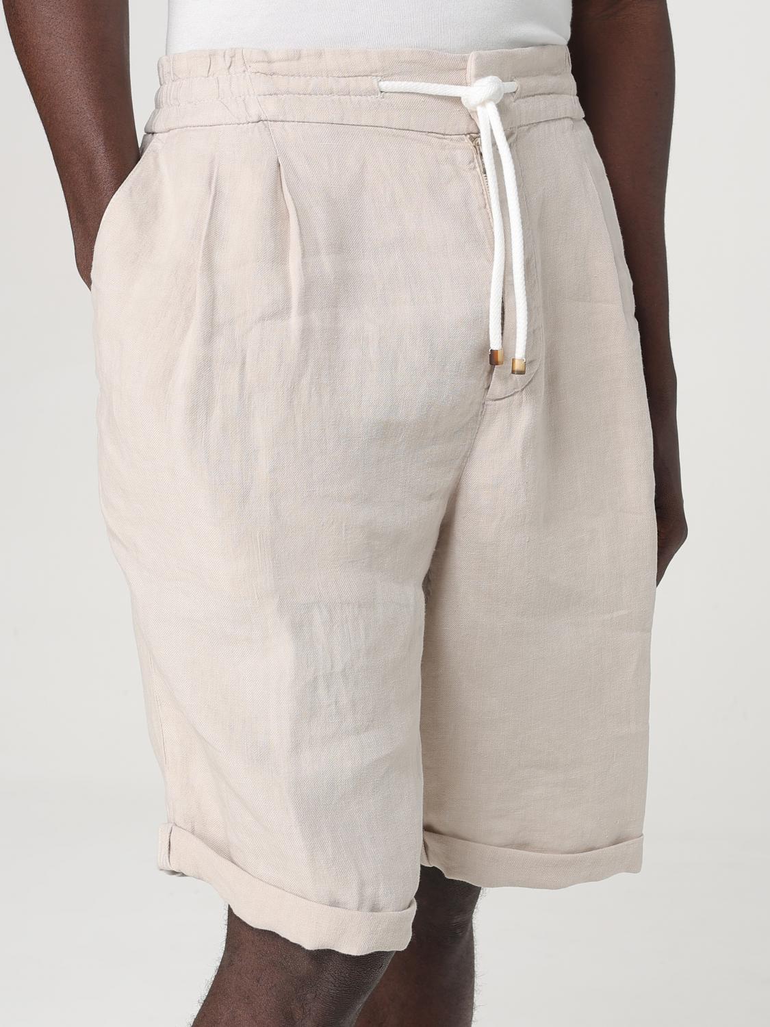 BRUNELLO CUCINELLI SHORT: Short men Brunello Cucinelli, Beige - Img 5