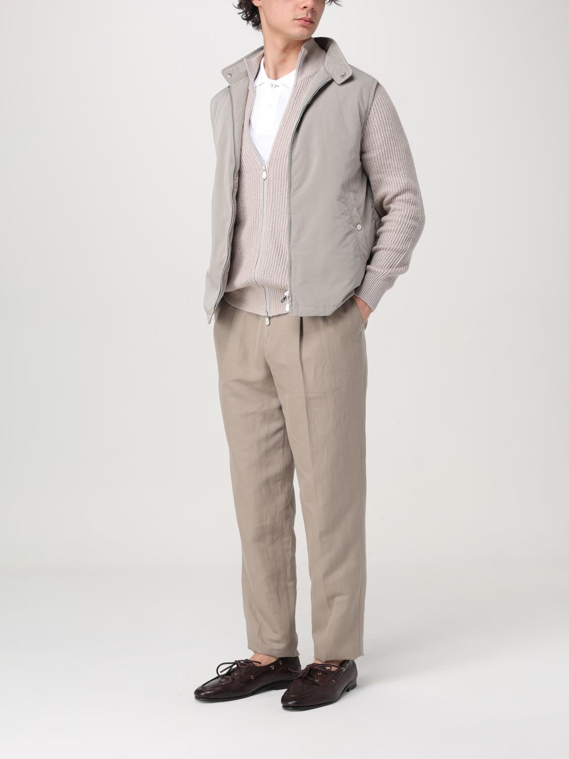 BRUNELLO CUCINELLI SUIT VEST: Suit vest men Brunello Cucinelli, Grey - Img 2