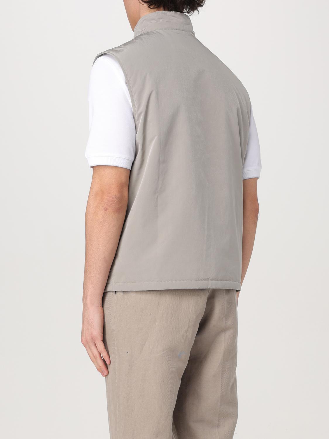 BRUNELLO CUCINELLI SUIT VEST: Suit vest men Brunello Cucinelli, Grey - Img 3