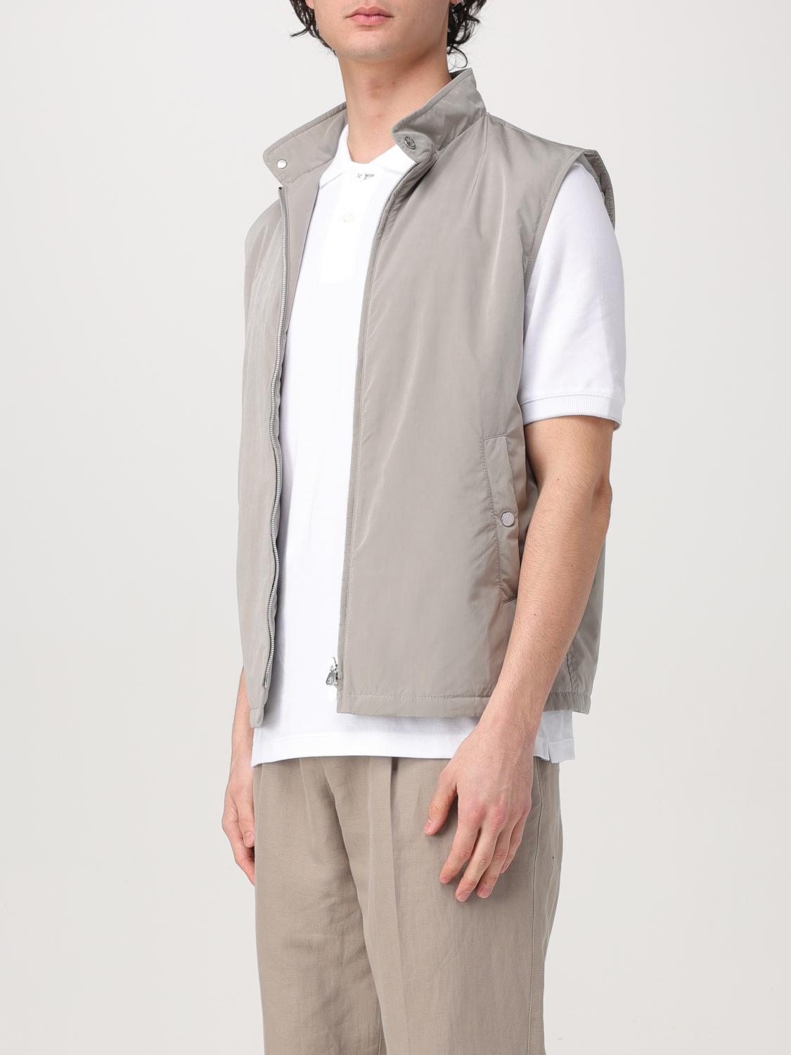 BRUNELLO CUCINELLI SUIT VEST: Suit vest men Brunello Cucinelli, Grey - Img 4