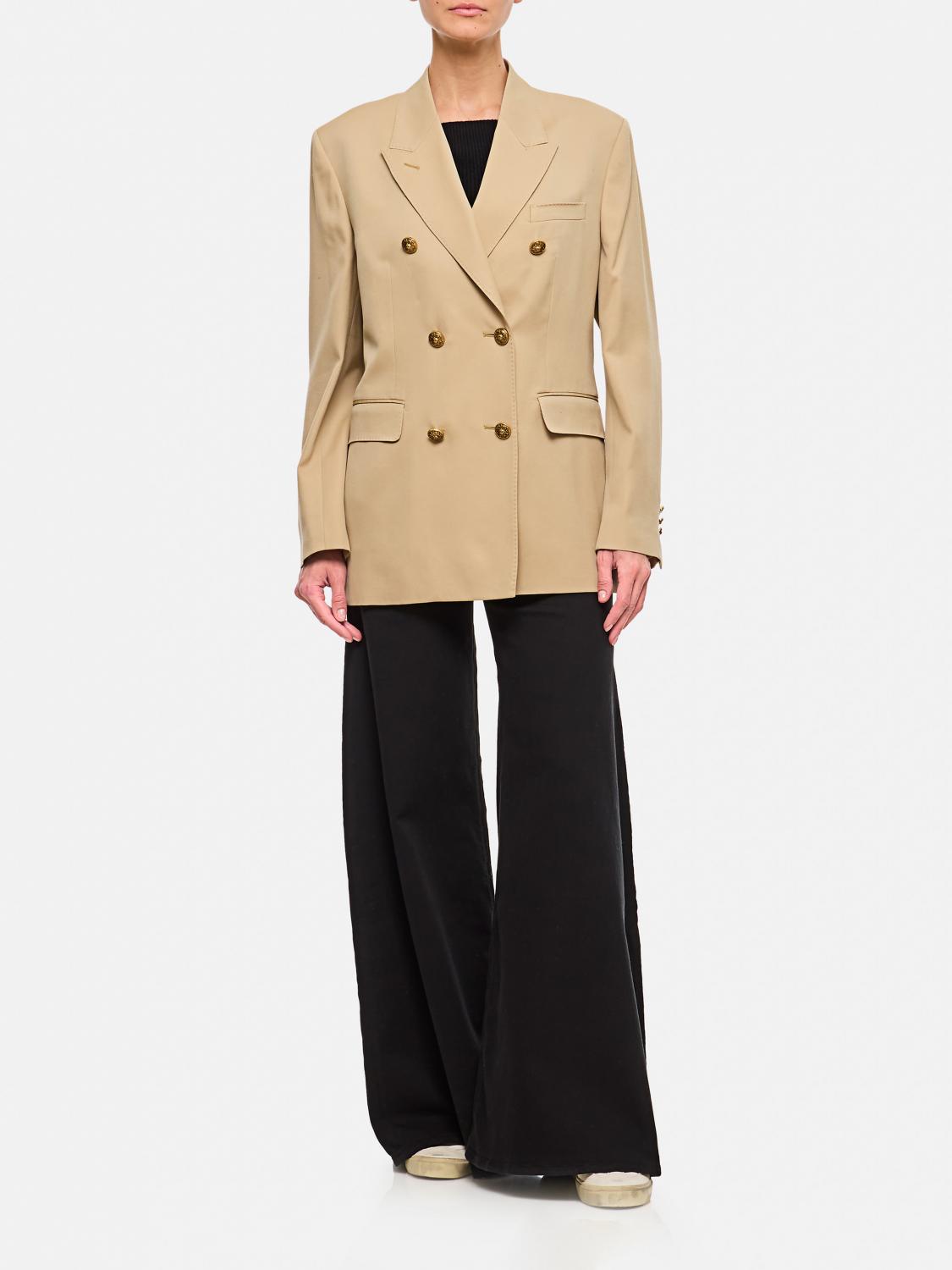 GOLDEN GOOSE BLAZER: Blazer woman Golden Goose, Beige - Img 2