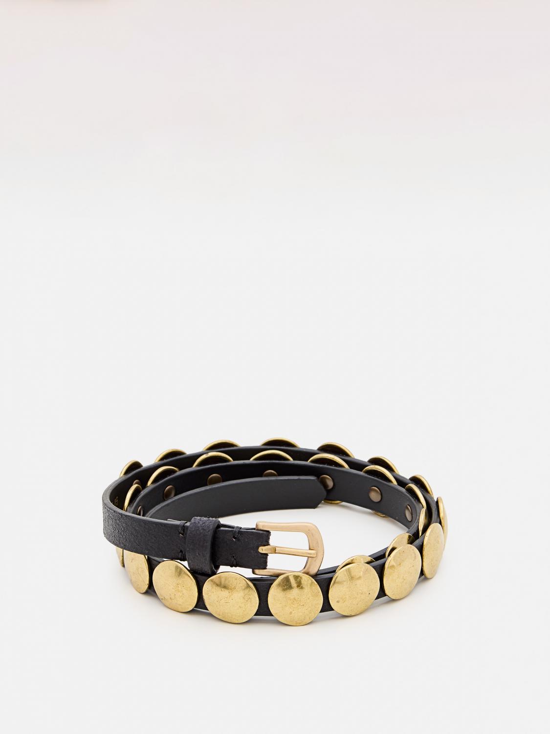 GOLDEN GOOSE BELT: Belt woman Golden Goose, Black - Img 1