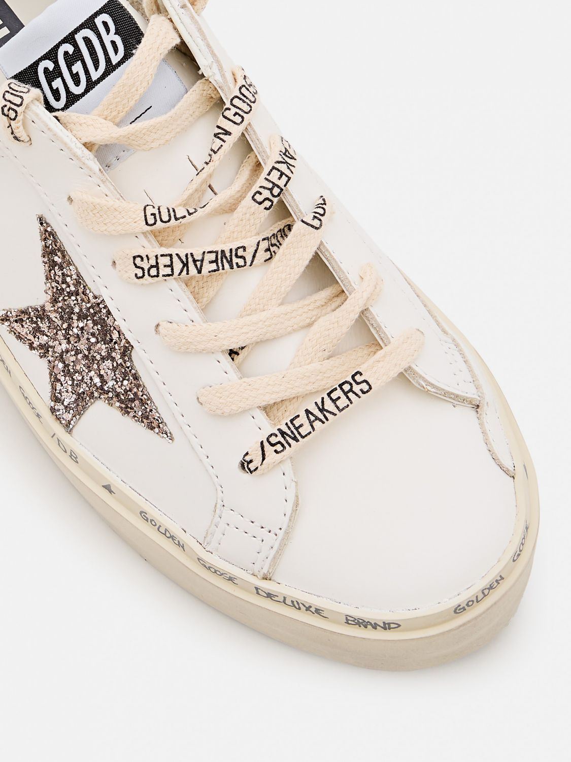 GOLDEN GOOSE SNEAKERS: Sneakers woman Golden Goose, White - Img 4