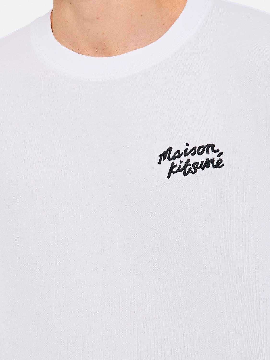 MAISON KITSUNÉ T-SHIRT: T-shirt men Maison KitsunÉ, White - Img 4