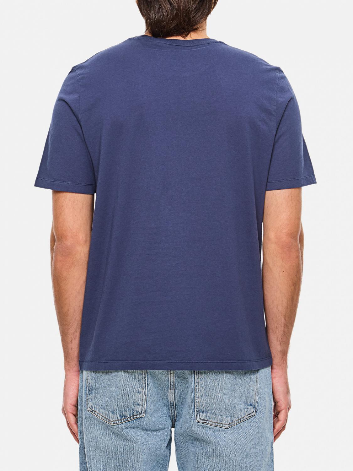 MAISON KITSUNÉ T-SHIRT: T-shirt men Maison KitsunÉ, Blue - Img 3