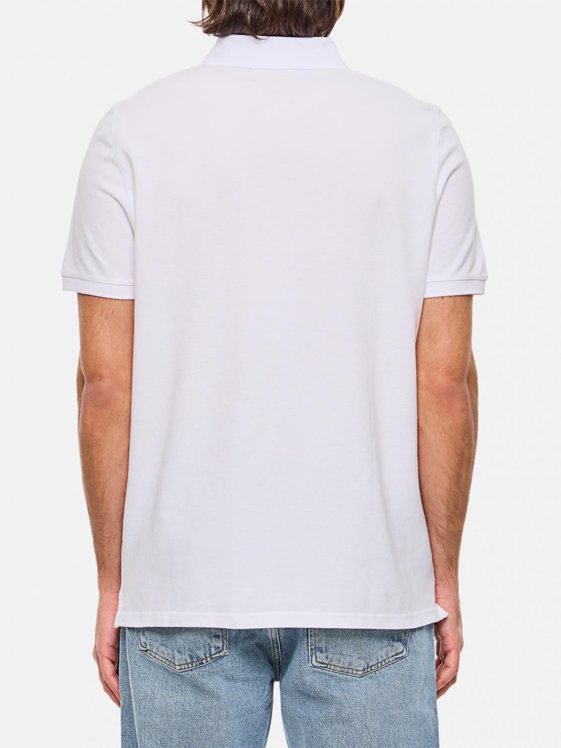 MAISON KITSUNÉ POLO SHIRT: T-shirt men Maison KitsunÉ, White - Img 3