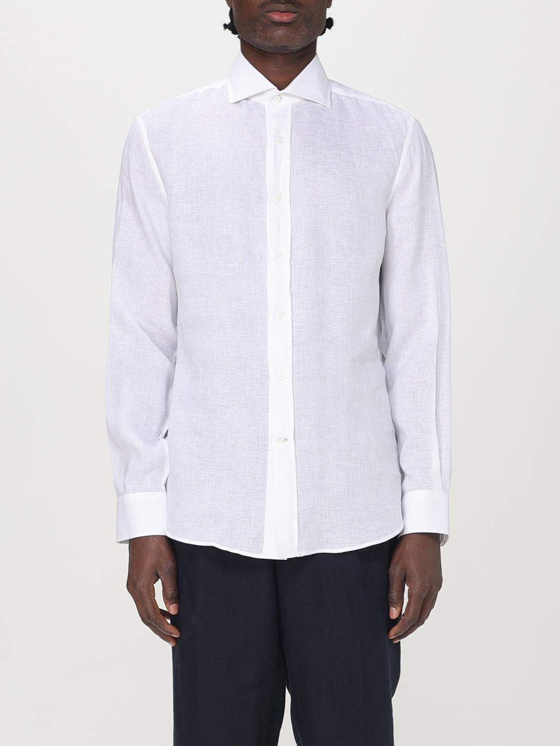 BRUNELLO CUCINELLI SHIRT: Shirt men Brunello Cucinelli, White - Img 1