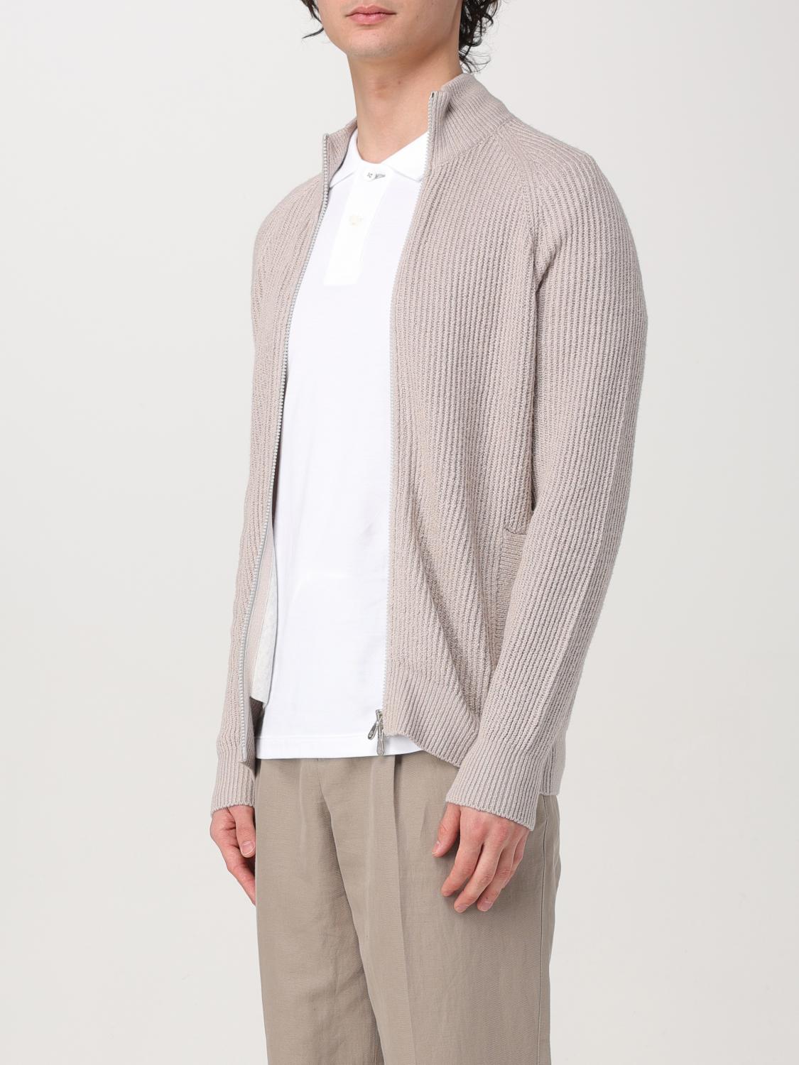 BRUNELLO CUCINELLI CARDIGAN: Cardigan men Brunello Cucinelli, Beige - Img 4