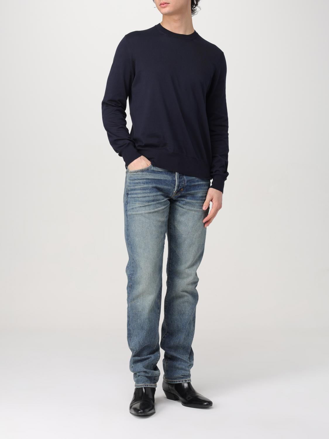 TOM FORD JEANS: Jeans homme Tom Ford, Bleu - Img 2