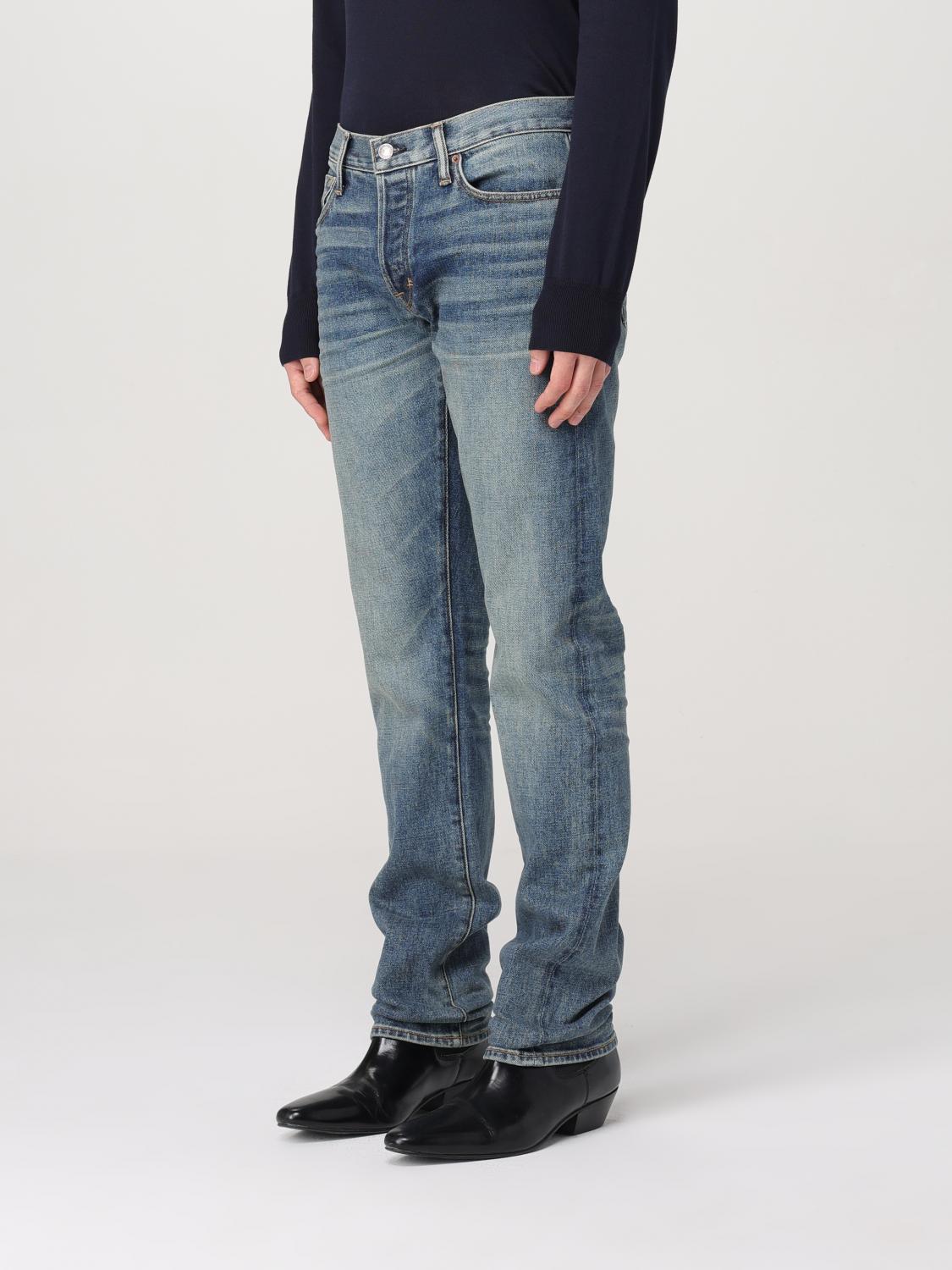 TOM FORD JEANS: Jeans herren Tom Ford, Blau - Img 4