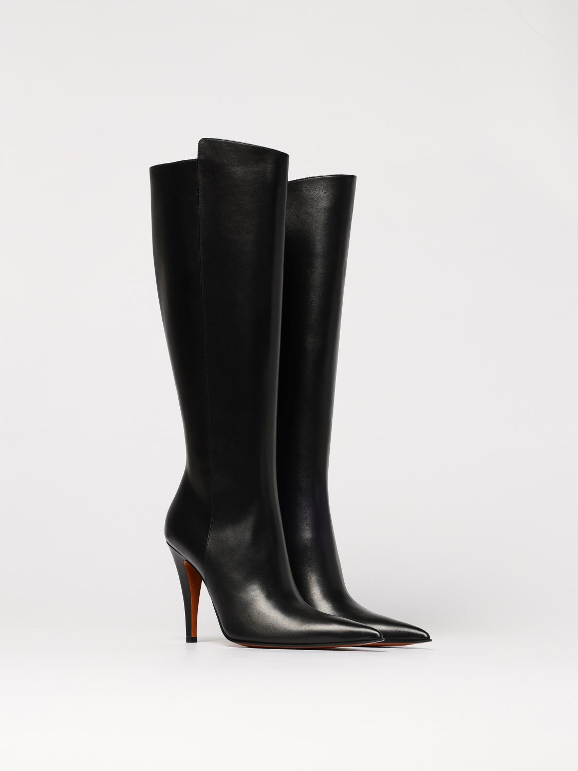 MCQUEEN STIEFEL: Stiefel damen McQueen, Schwarz - Img 2