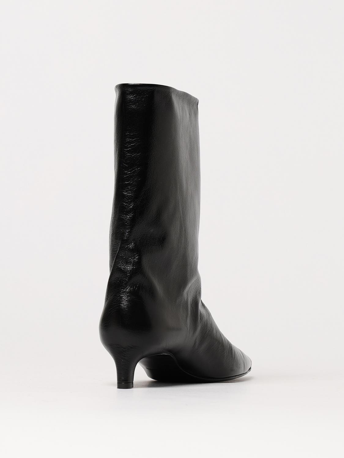 JIL SANDER STIVALI: Stivale Jil Sander in pelle , Nero - Img 3