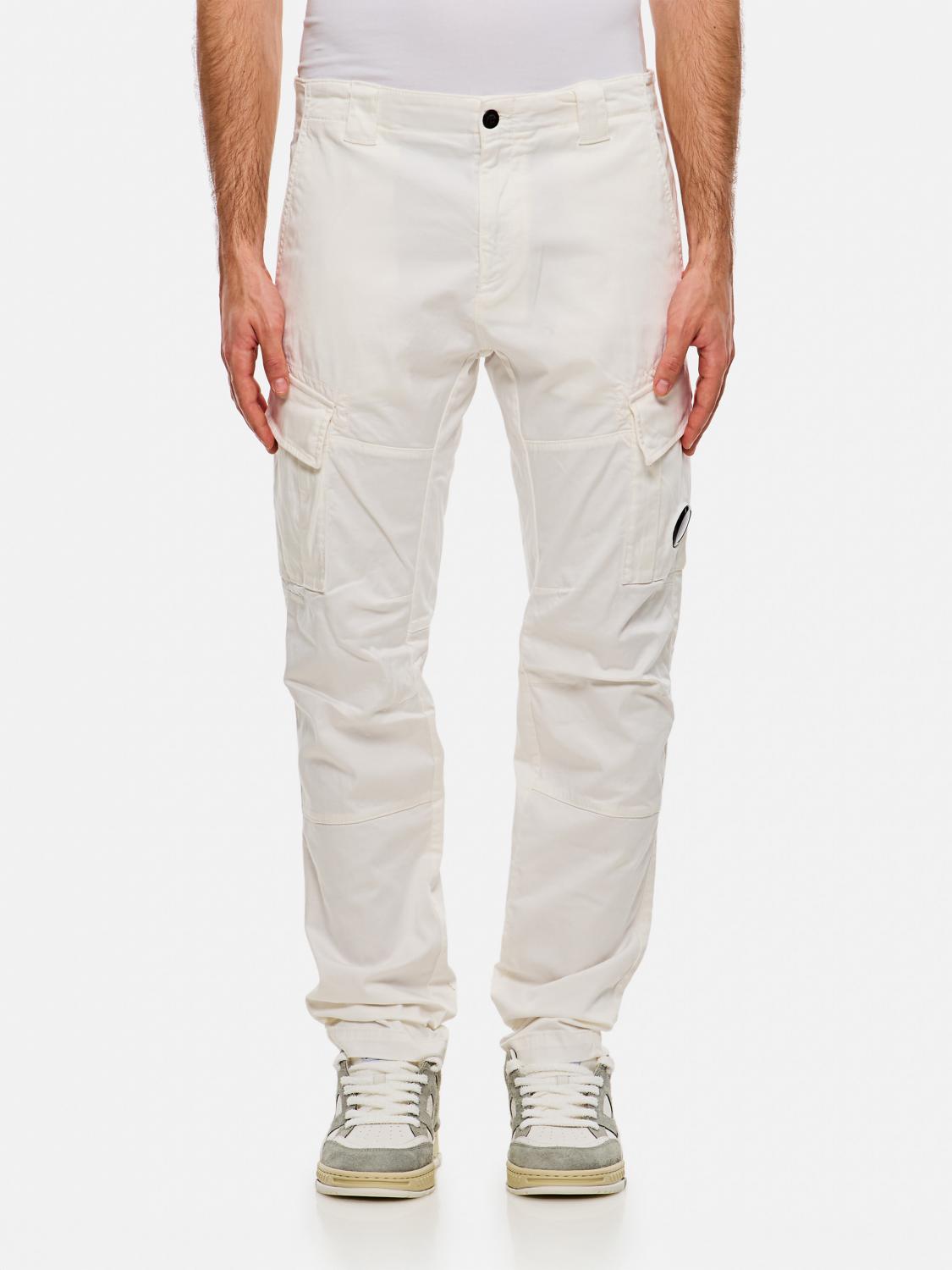 C.P. COMPANY PANTS: Pants men C.P. Company, White - Img 1