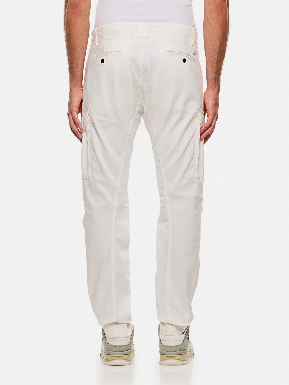 C.P. COMPANY PANTS: Pants men C.P. Company, White - Img 3