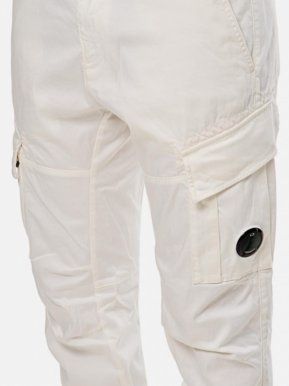 C.P. COMPANY PANTS: Pants men C.P. Company, White - Img 4