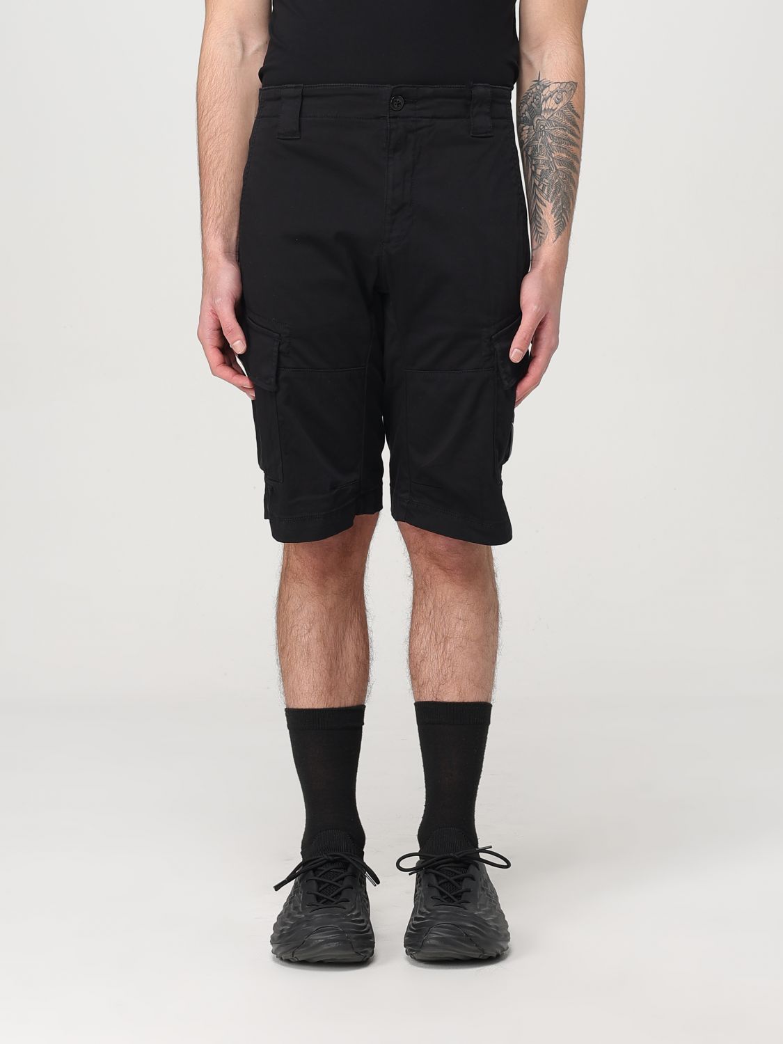 C.P. COMPANY SHORTS: Shorts herren C.P. Company, Schwarz - Img 1