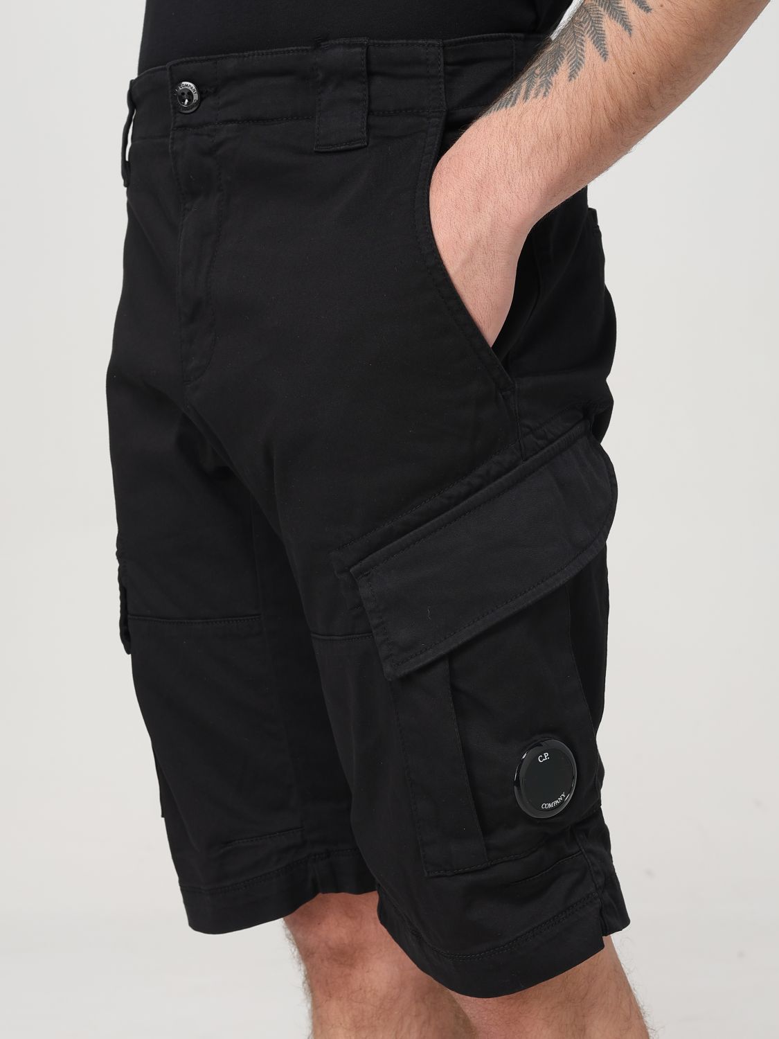 C.P. COMPANY SHORTS: Shorts herren C.P. Company, Schwarz - Img 3