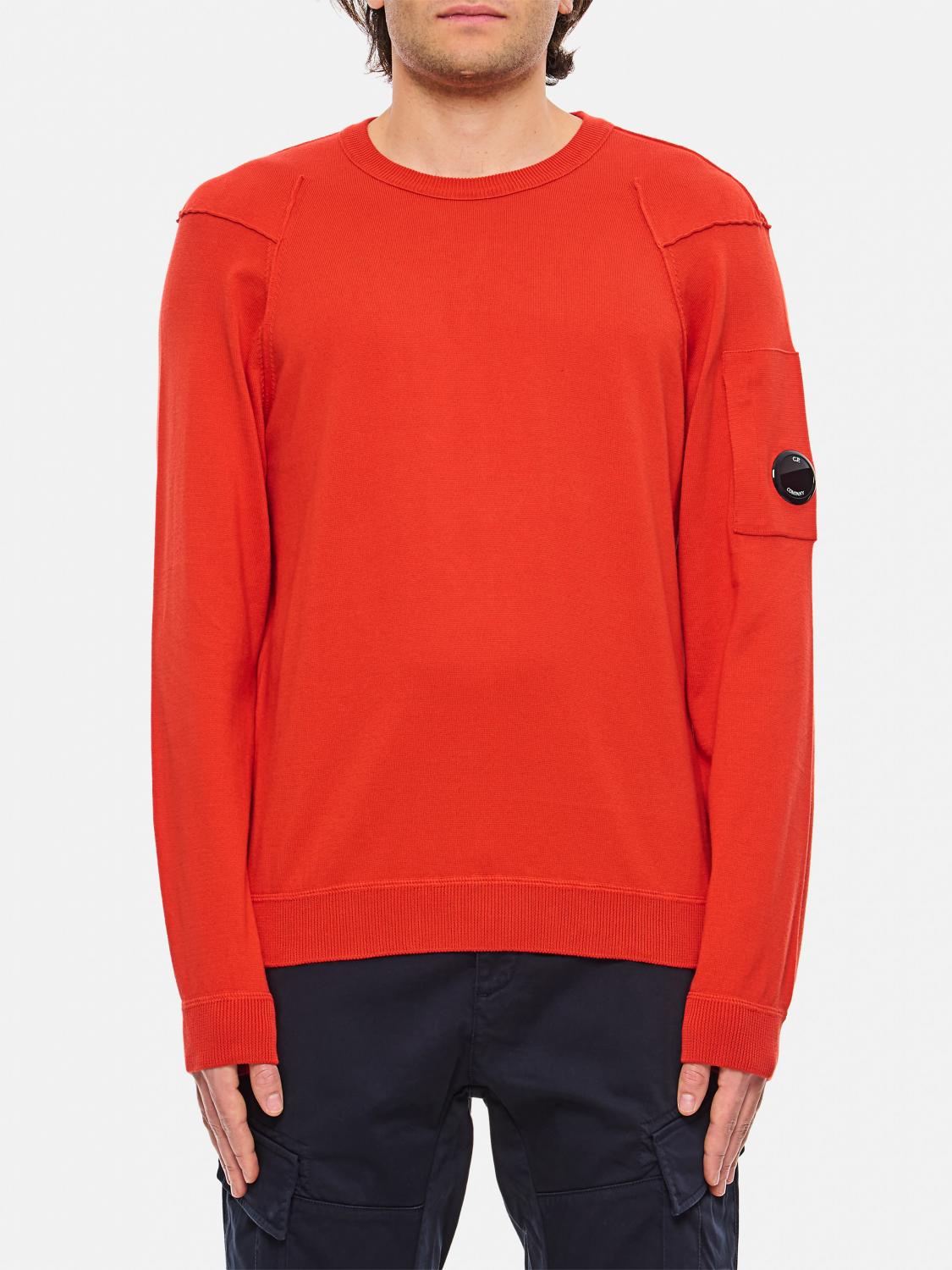 C.P. COMPANY SWEATSHIRT: Sweatshirt homme C.P. Company, Orange - Img 1