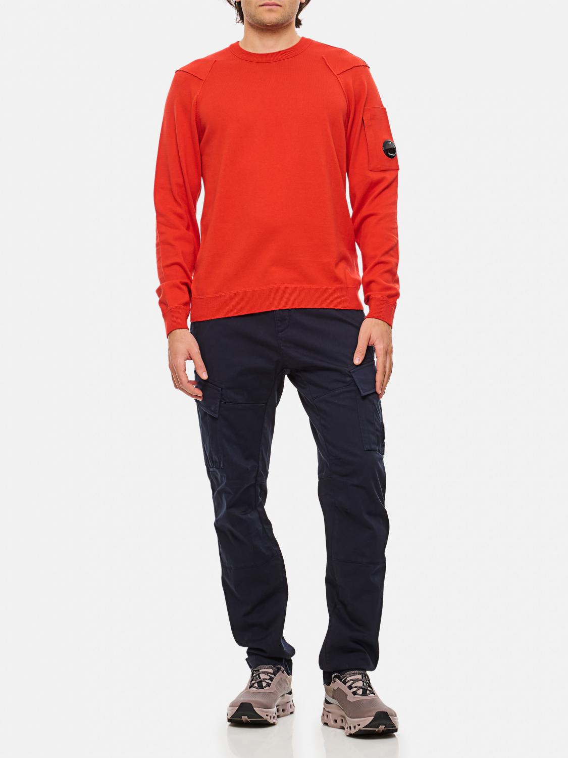 C.P. COMPANY SWEATSHIRT: Sweatshirt homme C.P. Company, Orange - Img 2