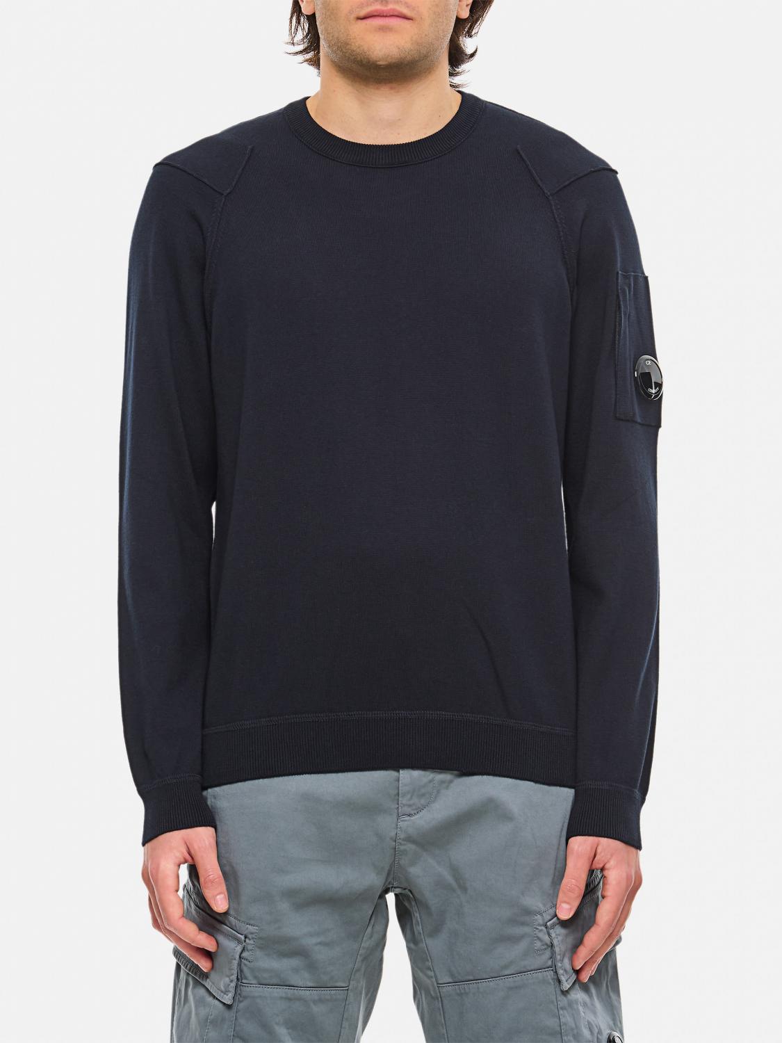 C.P. COMPANY SWEATSHIRT: Sweatshirt homme C.P. Company, Bleu - Img 1