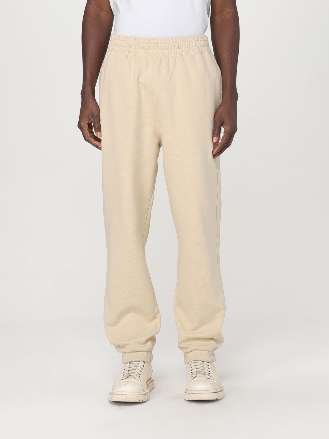 BURBERRY PANTS: Pants men Burberry, Beige - Img 1